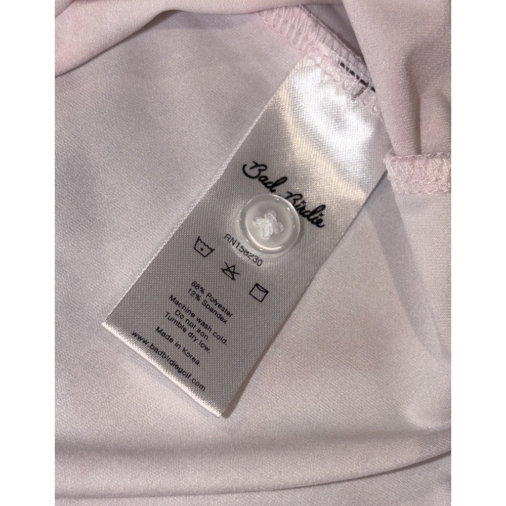 Bad Birdie The Bungalow Golf Polo Shirt Mens Large - Preppy Resort Wear - Picture 9 of 12